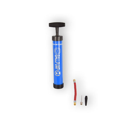 Hoogwaardige Ballenpomp - Luchtpomp voor Voetbal - Handpomp voor Ballen - Inflator -  blauw - Plastic -  Lichtgewicht