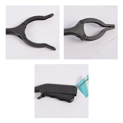 Lichtgewicht Kunststof Grijparm Zwart 82cm | Robuuste Grijptang voor Senioren en Mensen met een Handicap | Inclusief 1 Stuk Grijper voor Afvalverwijdering