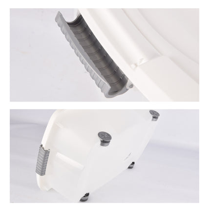 Opbergbox met Deksel Transparant 60x38.5x18 cm – Druksluiting – Verrijdbaar met Wieltjes – Ideaal voor Opslag in Huis en Kantoor - 24liter