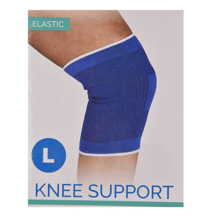 Kwalitatieve Blauwe Kuitbrace 13x21.5cm - Hoogwaardig Materiaal - Maat L - Lichtgewicht Kuitbandage