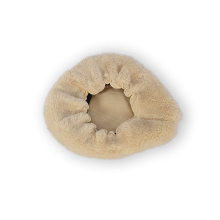 Zadelhoes - Fietszadelhoesje Beschermhoes - Beige - Synthetisch Textiel - 25.80 cm x 7.20 cm