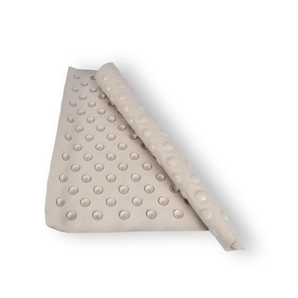 Anti-Schimmel | Badmat | rubber | beige | Badkamer mat | Douchemat | anti-slip mat | 54cm
