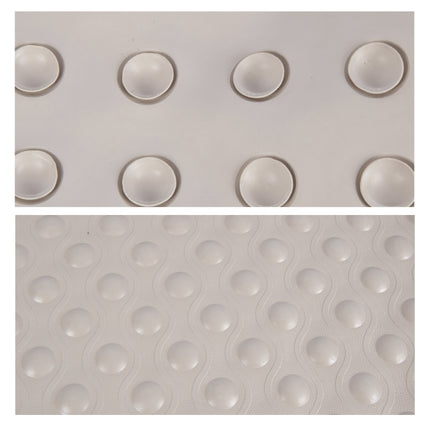 Anti-Schimmel | Badmat | rubber | beige | Badkamer mat | Douchemat | anti-slip mat | 54cm
