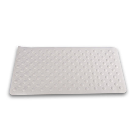Badmat | Antislipmat | Douchemat | Wit | Wasbar | Badkamer Accessoires | Rubber | 37cm*82cm 