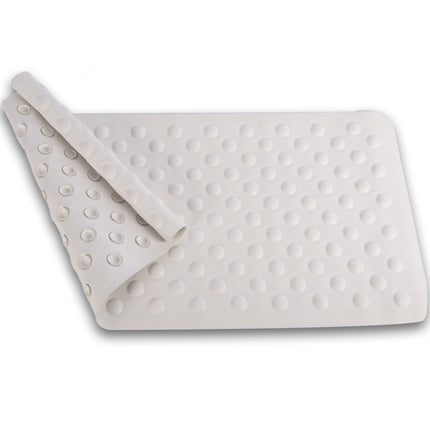 Badmat | Antislipmat | Douchemat | Wit | Wasbar | Badkamer Accessoires | Rubber | 37cm*82cm 