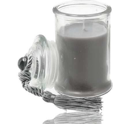 Luxe Kaarsen in Glas - Geurkaars Sandalwood - 34 uur Brandduur - Stressverlichting Geurkaars voor Woonkamer & Slaapkamer