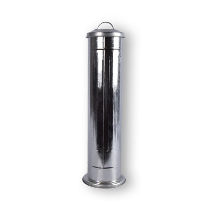 Stijlvolle Zilver Staande Asbakken - Rookaccessoire van RVS - 59L - Set van 1