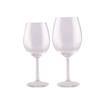 Luxe Kristallen Wijnglazen Set van 12 met Transparant Glaswerk en 2350g Gewicht – 21cm hoog – 9.5 cm diameter