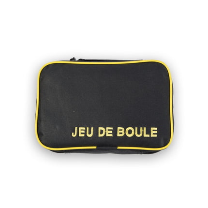 Complete 6-delige Jeu-de-boules Set inclusief Jack/Cochonnet, Meetpen en Draagtas - 7.3 cm Bal Diameter - Afmeting Koffer 22.5cm x 14.5cm x 7cm