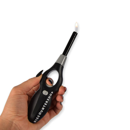 Bundle van 5 Krachtige Zwarte Elektrische Aanstekers - Handig voor BBQ en Keuken - Maat 4.5cm x 19cm