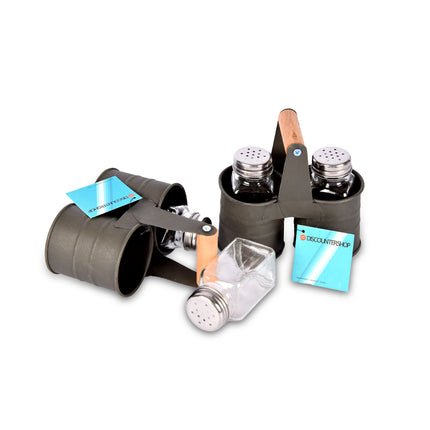 Peper en Zoutmolen set - Peper en zout stel - zoutstellen - Peper en zout set - inclusief houder -