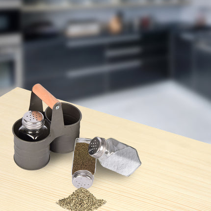 Peper en Zoutmolen set - Peper en zout stel - zoutstellen - Peper en zout set - inclusief houder -