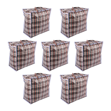 Functionele Opbergtassen 7 Stuks - 65L, 50cm x 48cm x 28cm, Rood & Zwart, Ritsluiting | Kleding, Speelgoed, Wassen | Orden je Leven!