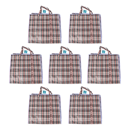 Functionele Opbergtassen 7 Stuks - 65L, 50cm x 48cm x 28cm, Rood & Zwart, Ritsluiting | Kleding, Speelgoed, Wassen | Orden je Leven!