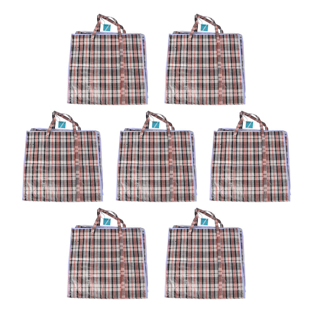 Functionele Opbergtassen 7 Stuks - 65L, 50cm x 48cm x 28cm, Rood & Zwart, Ritsluiting | Kleding, Speelgoed, Wassen | Orden je Leven!