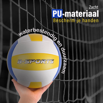 Volleybal | Strandvolleybal | elastisch en scheurbestendig | Diameter 20 cm | Geschikt voor binnen- en buitengebruik