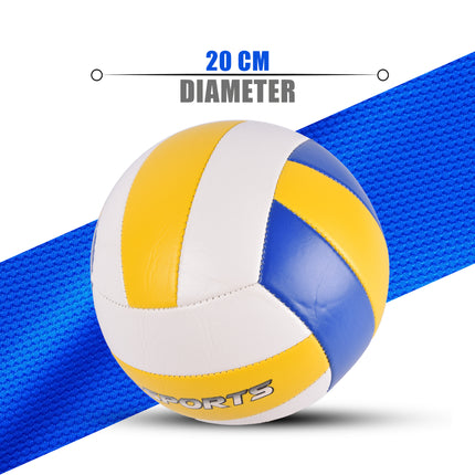 Volleybal | Strandvolleybal | elastisch en scheurbestendig | Diameter 20 cm | Geschikt voor binnen- en buitengebruik