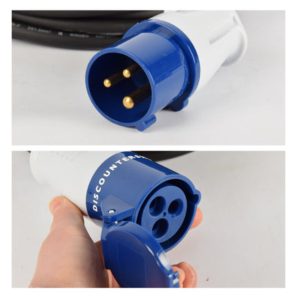 CEE kabel | verlengsnoer | Verlengkabel 230V | waterbestendig | IP44 | Neopreen | 