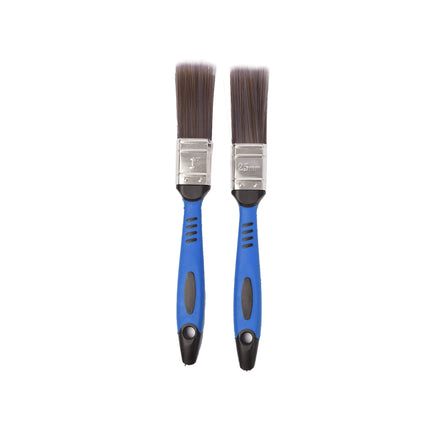 3set x 5pcs | Kwastenset | blauw/grijs/zilver | Kwasten | plastic | Verfkwasten | Schilderkwasten | 27cm*12cm*3.5cm