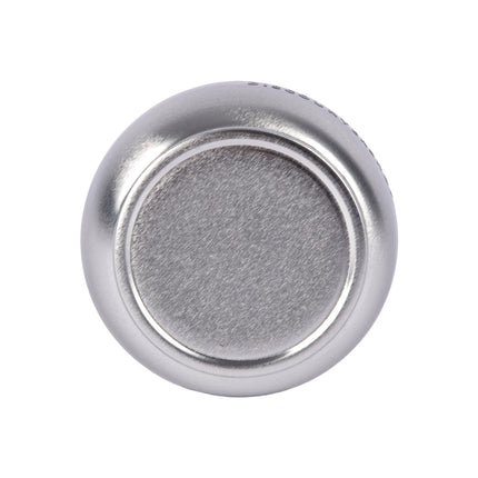 Zilveren Stormasbak Voor Binnengebruik - Set Van 2 - Gemaakt Van Lichtgewicht Aluminium - Afmetingen: 5.5cm x 10cm.
