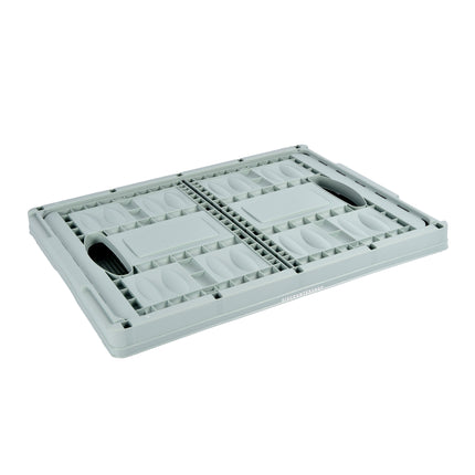 Vouwkrat 45 Liter Mintgroen | Opvouwbare Kledingmand 53cm x 40cm x 26cm | Stevige  zonder Deksel met Soft-Touch Handgrepen | Ideaal voor Opslag en Transport | Voor Kleding Gereedschap Speelgoed  Boodschappen 