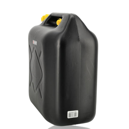 20 Liter Jerrycan UN-gecertificeerd – Stevig Kunststof (HDPE) voor Benzine, Diesel en Andere Vloeistoffen met Flexibele Schenktuit