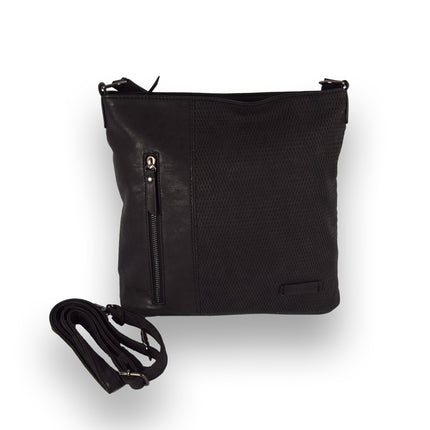 Leren Portemonnee Dames - Rood - 10.5x3.5x8.5cm - Met 1 vak, 2x muntvakkjes, 8x creditcards vakkjes - 4east
