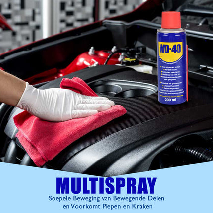 5x WD-40 Multispray van 200 ml - Roestverwijderaar