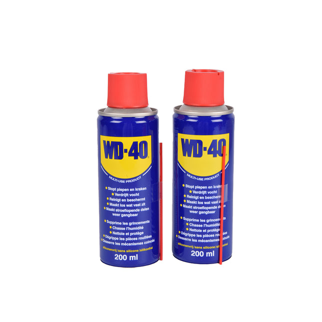 2x WD-40 Multispray van 200 ML, Inhoud 200ML