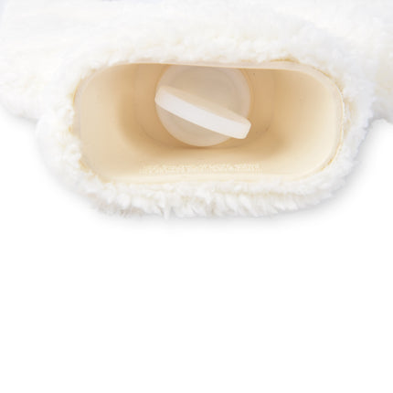 Warmwaterkruik met Zachte Hoes - Kinderkruik - 850 ml Thermokruik - met Liefdevolle Pinguïn Knuffelhoes - kruik voor Baby's