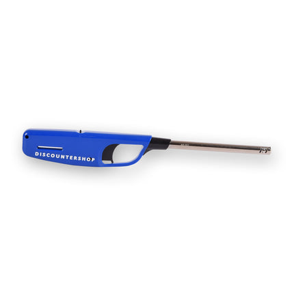 Compacte BBQ Starter – 61g - Blauw - Navulbare Aansteker voor Snel en Gemakkelijk BBQ Aansteken – 4cm x 2cm x 28cm