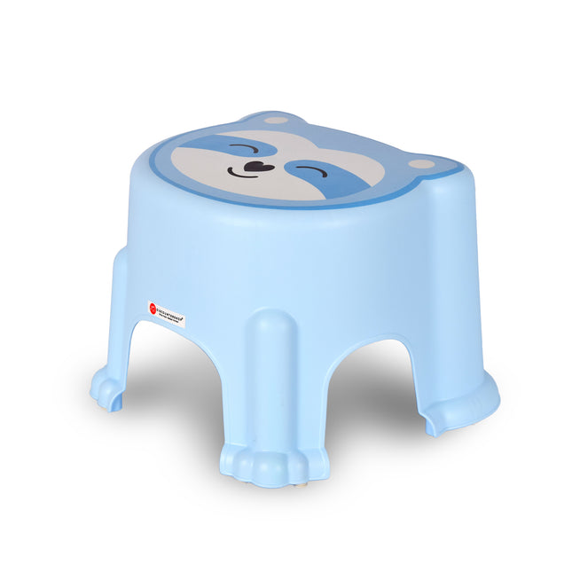 Opstapkrukje | voor Kinderen | Krukje | kunststof | Maximaal: 50 kg | Anti-slip | blauw | Opstapje | 29cm*26cm*21cm