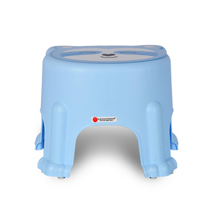 Opstapkrukje | voor Kinderen | Krukje | kunststof | Maximaal: 50 kg | Anti-slip | blauw | Opstapje | 29cm*26cm*21cm