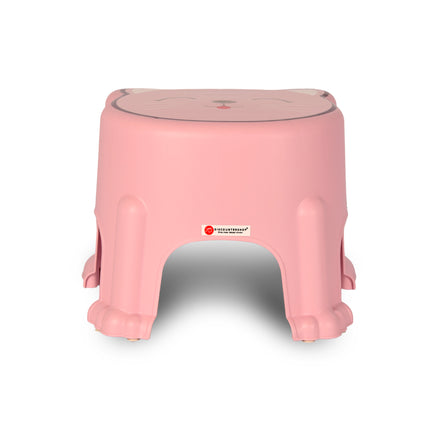Opstapkrukje | voor Kinderen | Krukje | kunststof | Maximaal: 50 kg | roze | Opstapje | 29cm*26cm*21cm