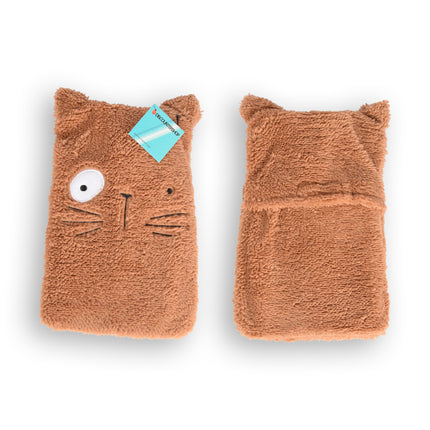 Camel Kinderkruik met Zachte Beer Hoes - 0.85L - Polyester en Natuurrubber - 29cm x 2cm x 29cm