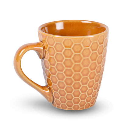 1x Luxe Keramische Beker Set - Koffie- en Theebekers, 200ml Capaciteit, bruin Kleur