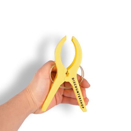 5 sets x 4 pcs | geel | Handdoekklemmen | Handdoekclips | plastic | Handdoekhaakjes | Handdoekknijpers | 15cm*10cm*3cm