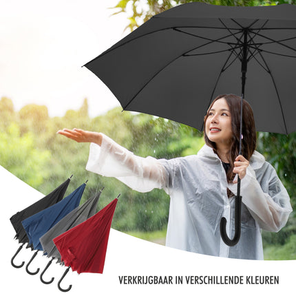 Automatische Paraplu's - Regenparaplu met Haak ⌀ 111cm - Set van 2