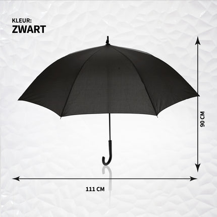 Automatische Paraplu's - Regenparaplu met Haak ⌀ 111cm - Set van 2
