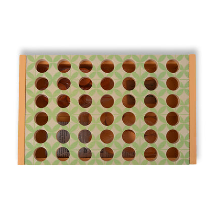 Kleurrijke Bordspellen voor Kinderen - vanaf 6+ Jaar - Inclusief 21 Rode en 21 Blauwe Fiches - 24cmx15cmx4cm 