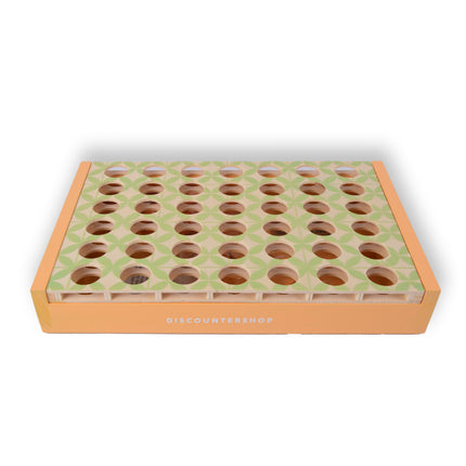 Kleurrijke Bordspellen voor Kinderen - vanaf 6+ Jaar - Inclusief 21 Rode en 21 Blauwe Fiches - 24cmx15cmx4cm 