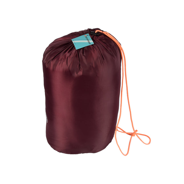 Slaapzak van hoogwaardig polyester - Trekking winterslaapzak - Bordeaux - 230cm x 80cm x 50cm - 1320g