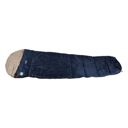 Warme Winterslaapzak van Polyester voor Trektochten - Navy - Afmetingen: 230cm x 80cm x 50cm