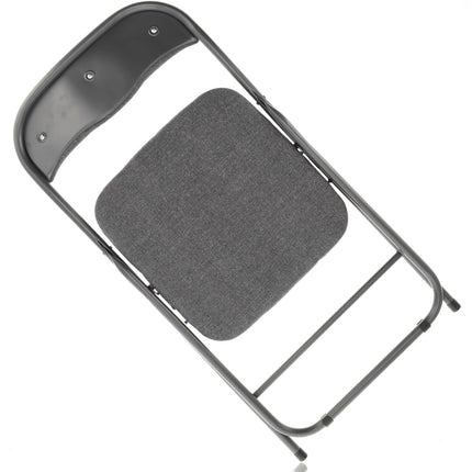 Set van 2 Opklapbare Stoelen - Compact en Lichtgewicht - Grijze Stoelen voor Binnen en Buiten