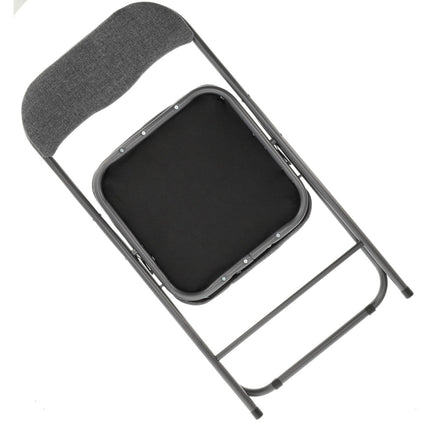 Set van 2 Opklapbare Stoelen - Compact en Lichtgewicht - Grijze Stoelen voor Binnen en Buiten