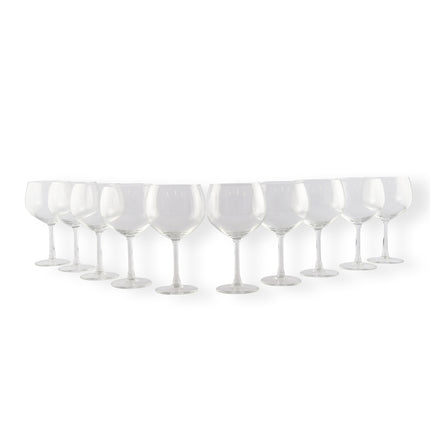 Luxe Transparante Gin-tonic Glazen Set - Gin-tonic Glas 650ml – 10 stuks - Hoogwaardig Glas - 10.5cm Diameter