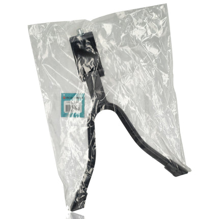 Dubbele Fietsstandaard Verstelbaar 24-28 Inch – Universele Tweepoot Fietsstandaard Racefiets & Mountainbike – Met M9 x 30 mm Bevestigingsbout – Zwart RVS – Goedkope Fietsaccessoire