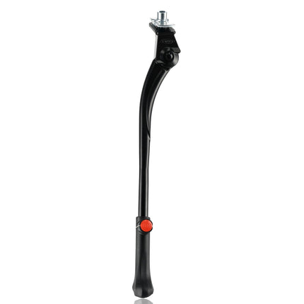 Verstelbare Fietsstandaard Enkel 24-28 Inch – Aluminium Zwart – Voor Stadsfiets, Transportfiets, Mountainbike & Hybridfiets | Fietsstandaard 24 26 28 Inch