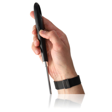 Plasma Aansteker - Elektrische USB-C Aansteker - Windproof BBQ & Kaarsen - Flexibel Zwart - USB Oplaadbaar - 24cm Lang