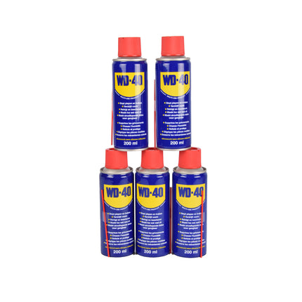 5x WD-40 Multispray van 200 ml - Roestverwijderaar